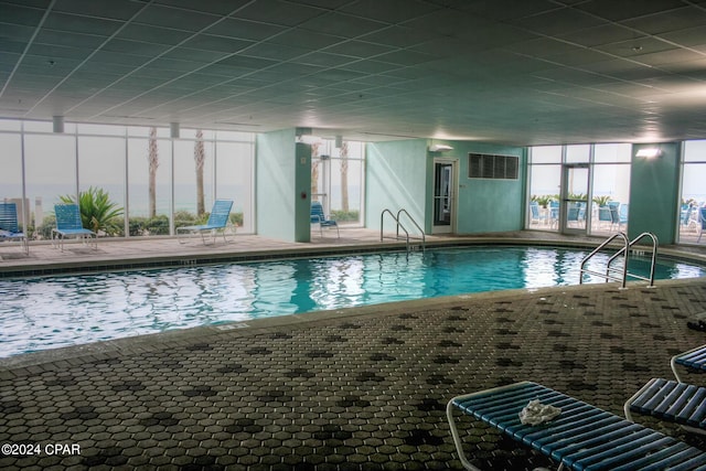 view of indoor pool