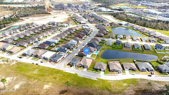 221 S Shoreview Dr, Panama City, FL 32404 - aerial overview of property's location with nearby suburban area and a nearby body of water
