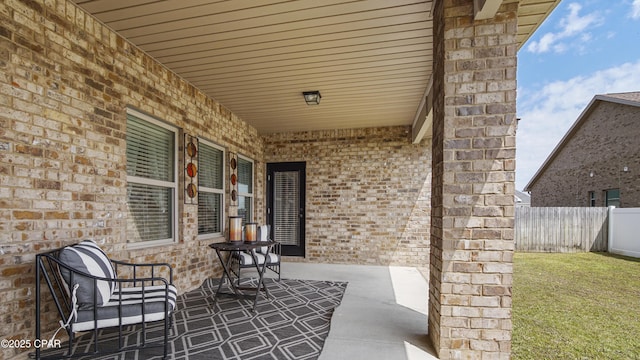 221 S Shoreview Dr, Panama City, FL 32404 - view of covered porch