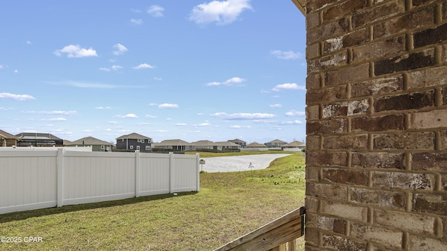 221 S Shoreview Dr, Panama City, FL 32404 - view of yard with a residential view and a water view