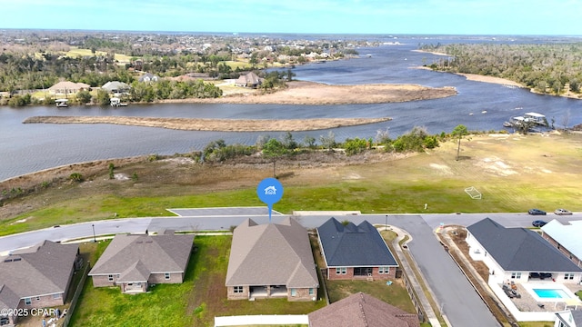 221 S Shoreview Dr, Panama City, FL 32404 - aerial view of residential area with a large body of water
