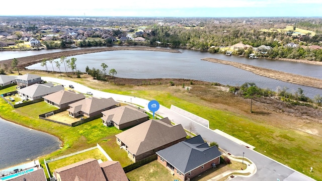 221 S Shoreview Dr, Panama City, FL 32404 - aerial view of residential area featuring a large body of water