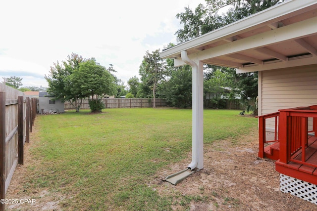 911 Indiana Ave, Lynn Haven, FL 32444 - fenced backyard featuring a shed