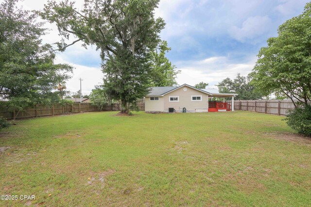 911 Indiana Ave, Lynn Haven, FL 32444 - view of fenced backyard