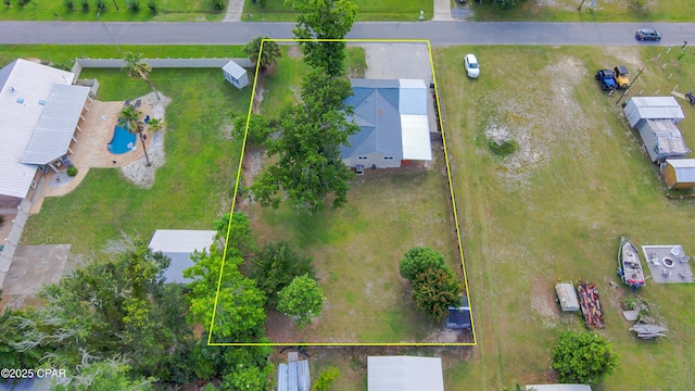 911 Indiana Ave, Lynn Haven, FL 32444 - aerial view of property and surrounding area with property parcel outlined