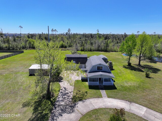 aerial view