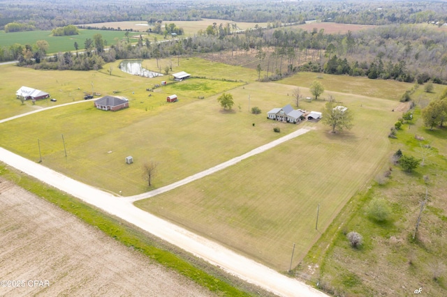 2187 Mayo Rd, Grand Ridge, FL 32442 - aerial view of sparsely populated area with agricultural land