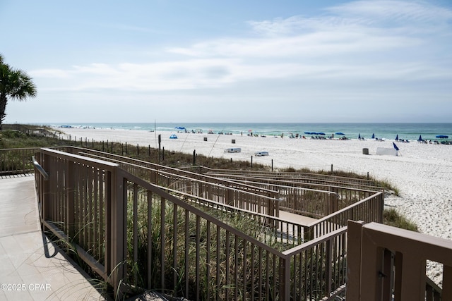 water view with local beach