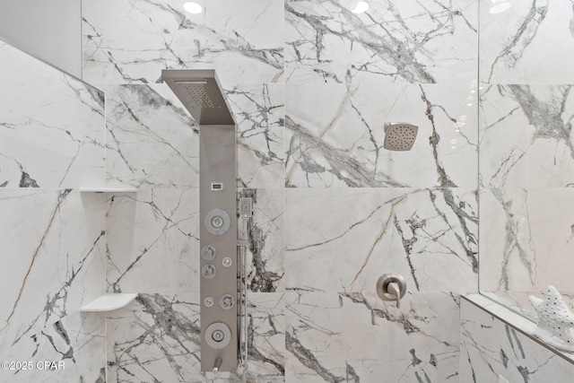4522 Bay Point Rd, Panama City Beach, FL 32408 - details with a marble finish shower