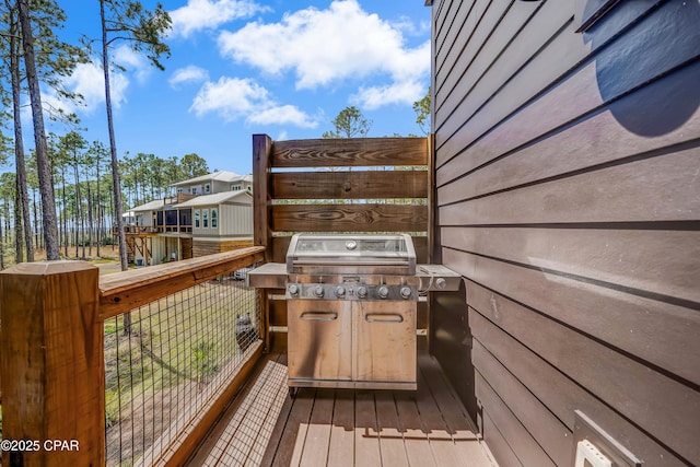 7603 Coastal Hammock Trl, Panama City Beach, FL 32413 - deck with grilling area