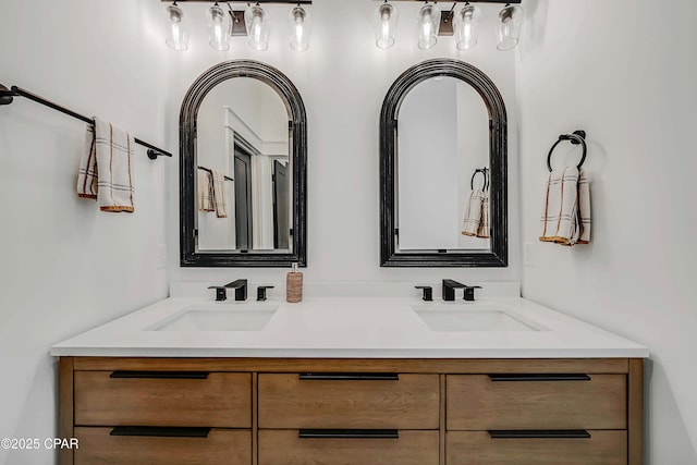 7603 Coastal Hammock Trl, Panama City Beach, FL 32413 - bathroom with double vanity