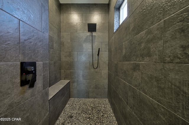 7603 Coastal Hammock Trl, Panama City Beach, FL 32413 - bathroom with a tile shower
