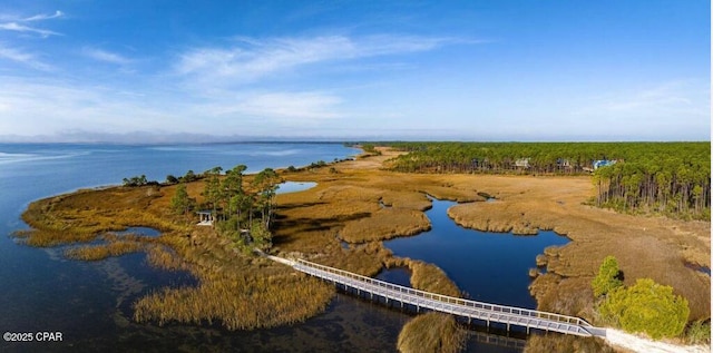 7603 Coastal Hammock Trl, Panama City Beach, FL 32413 - bird's eye view of a nearby body of water