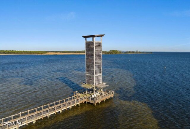 7603 Coastal Hammock Trl, Panama City Beach, FL 32413 - dock with a water view