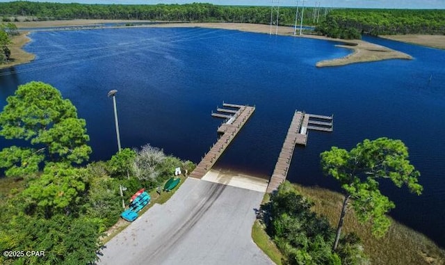 7603 Coastal Hammock Trl, Panama City Beach, FL 32413 - drone / aerial view of a nearby body of water