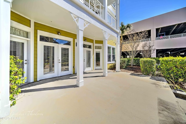 8700 Front Beach Rd Unit 5101, Panama City Beach, FL 32407 - view of patio / terrace featuring french doors