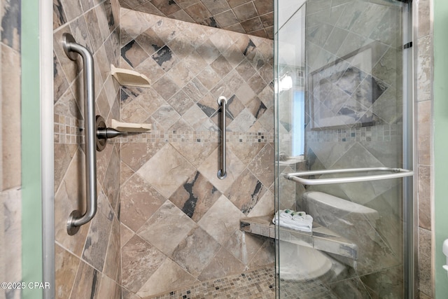 5801 Thomas Dr Unit 1216, Panama City Beach, FL 32408 - bathroom with a shower stall