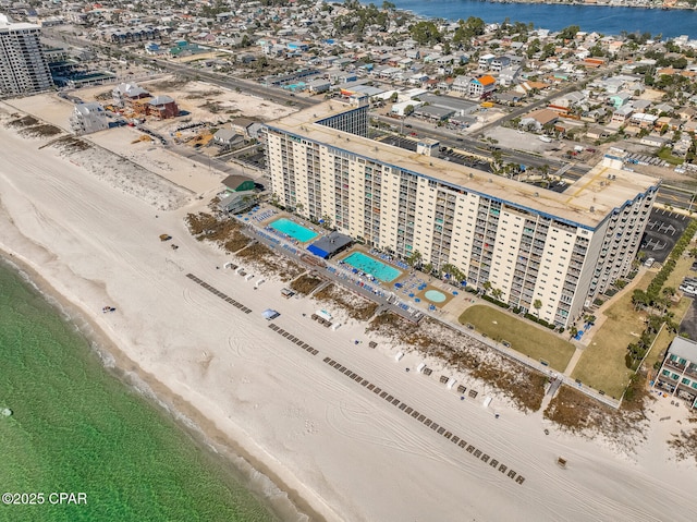 5801 Thomas Dr Unit 1216, Panama City Beach, FL 32408 - birds eye view of property with a water view