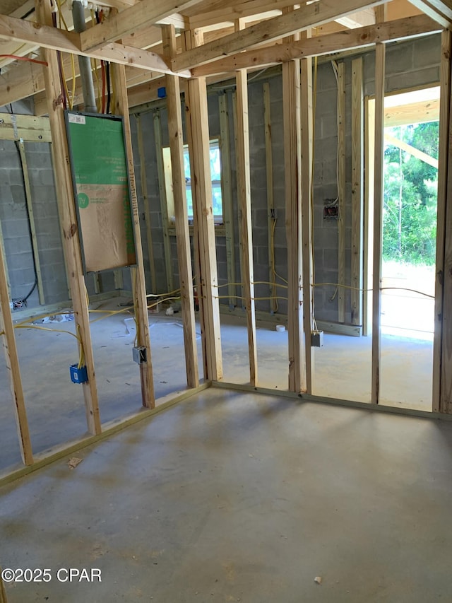 misc room with healthy amount of natural light