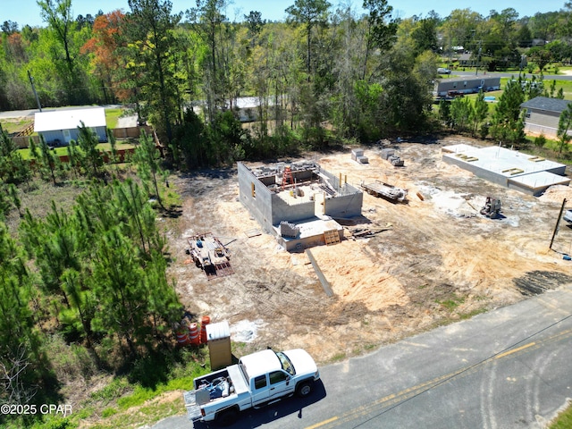 aerial view