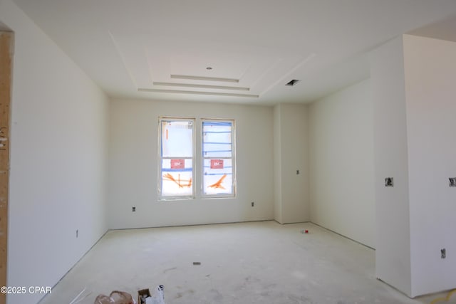 1709 White Western Lake Ln, Panama City, FL 32409 - empty room with a tray ceiling