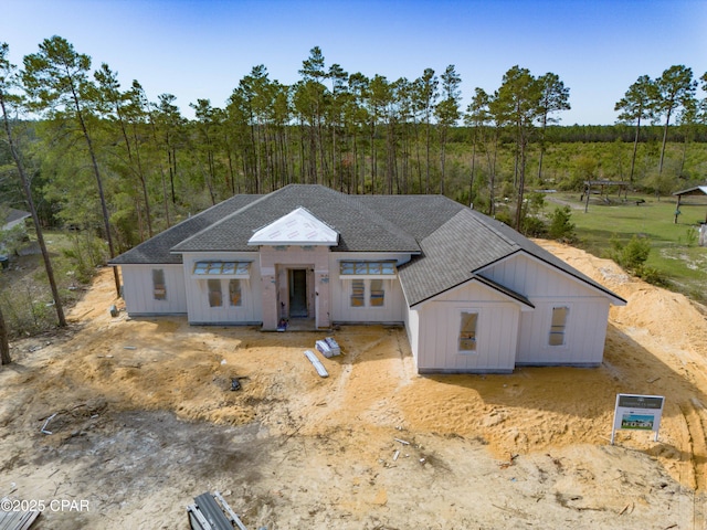 1709 White Western Lake Ln, Panama City, FL 32409 - view of front of house with roof with shingles