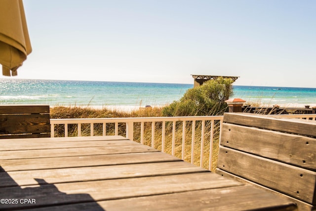 9900 S Thomas Dr Unit 1719, Panama City Beach, FL 32408 - water view with local beach