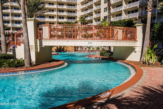 9900 S Thomas Dr Unit 1719, Panama City Beach, FL 32408 - view of community pool