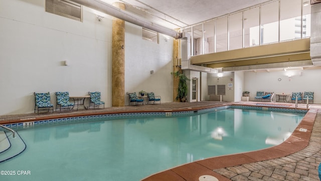 9900 S Thomas Dr Unit 1719, Panama City Beach, FL 32408 - view of indoor community pool