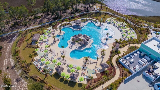 aerial view