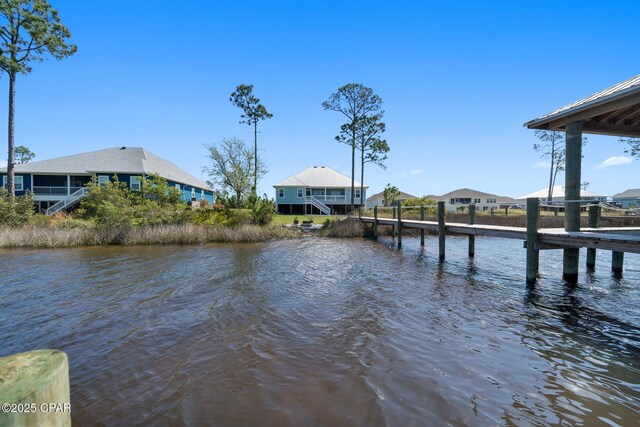 365 Confidence Way, Panama City, FL 32409 - dock with a water view