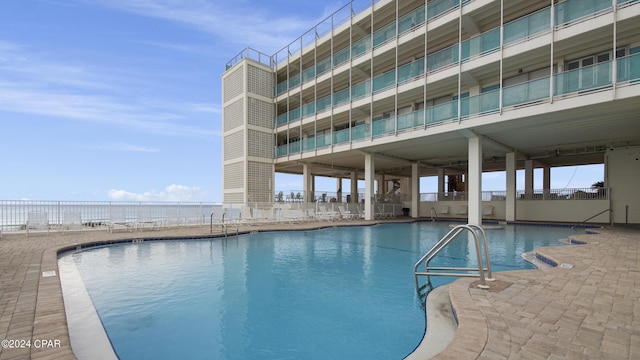 view of pool