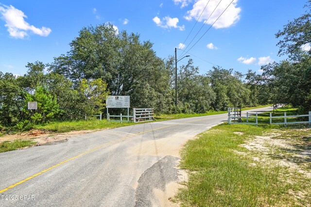 view of road with street lighting