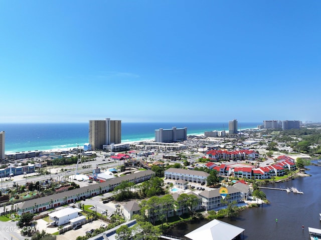 214 Bonita Cir Unit D, Panama City Beach, FL 32408 - view of urban area with a large body of water