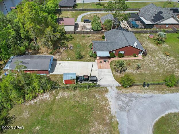 4435 Mill Bayou Rd, Panama City, FL 32404 - aerial view of property and surrounding area