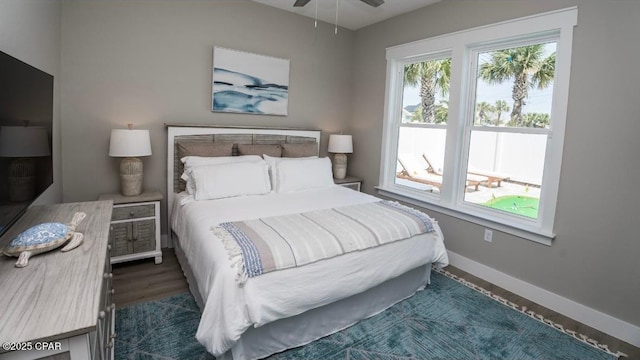 244 Sands St, Panama City Beach, FL 32413 - bedroom with baseboards