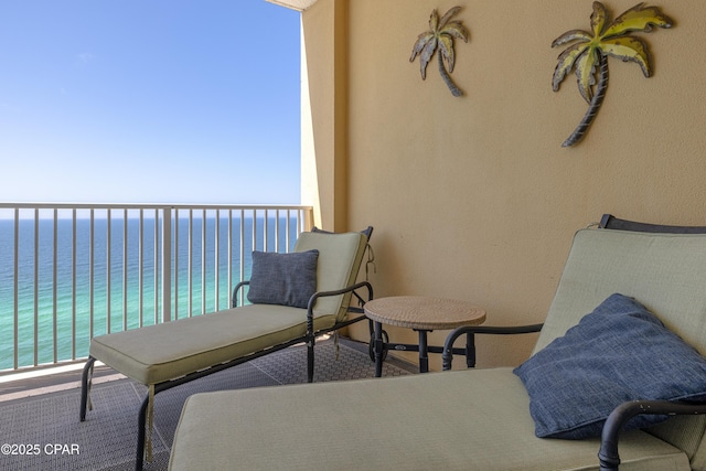 17643 Front Beach Rd Unit 1805, Panama City Beach, FL 32413 - balcony with view of water and beach