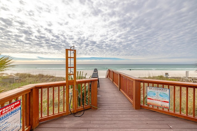 17643 Front Beach Rd Unit 1805, Panama City Beach, FL 32413 - view of community featuring view of water and beach