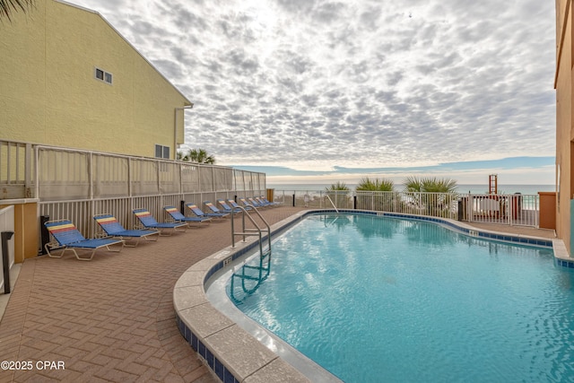 17643 Front Beach Rd Unit 1805, Panama City Beach, FL 32413 - community pool featuring a patio area