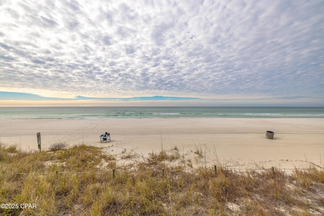 17643 Front Beach Rd Unit 1805, Panama City Beach, FL 32413 - water view featuring nearby beach