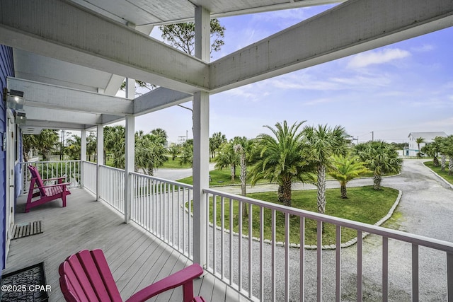 7124 Leeward St, Port St Joe, FL 32456 - view of porch