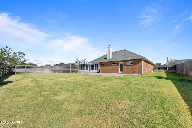 2015 Tupelo Ct, Panama City, FL 32405 - view of yard with a fenced backyard and a sunroom