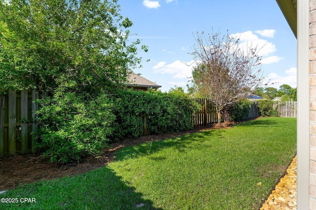 31 Viper Rd, Santa Rosa Beach, FL 32459 - view of yard featuring a fenced backyard