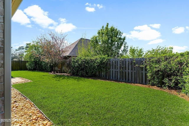 31 Viper Rd, Santa Rosa Beach, FL 32459 - view of yard with a fenced backyard
