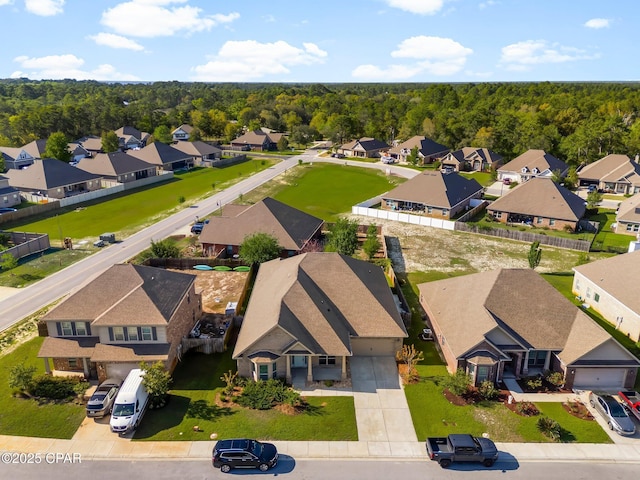 31 Viper Rd, Santa Rosa Beach, FL 32459 - aerial view with a wooded view and a residential view
