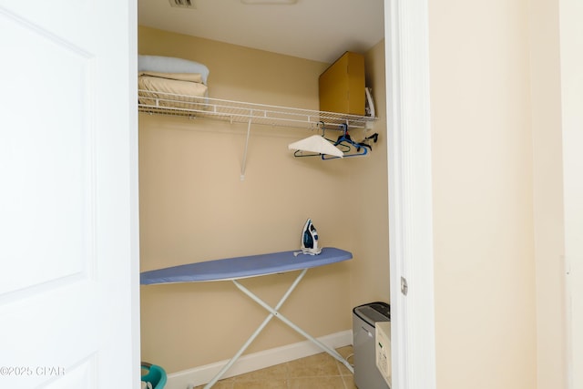 closet with visible vents