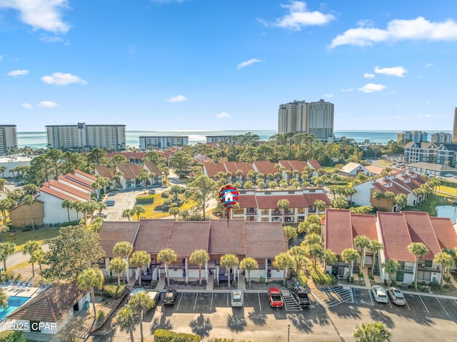 520 N Richard Jackson Blvd Unit 2209, Panama City Beach, FL 32407 - drone / aerial view featuring a view of city