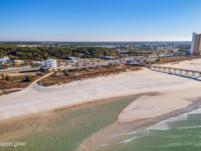 12401 Front Beach Rd, Panama City Beach, FL 32407 - aerial view featuring a beach view and a water view