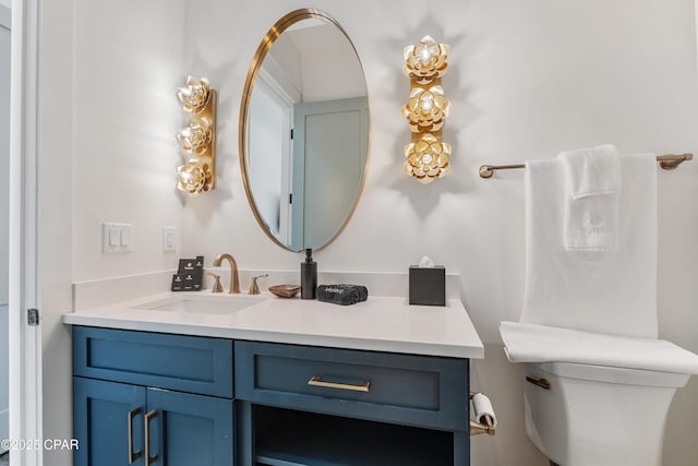 12401 Front Beach Rd, Panama City Beach, FL 32407 - bathroom with vanity and toilet
