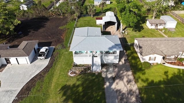 1314 Mcclelland Ave, Port St Joe, FL 32456 - aerial perspective of suburban area